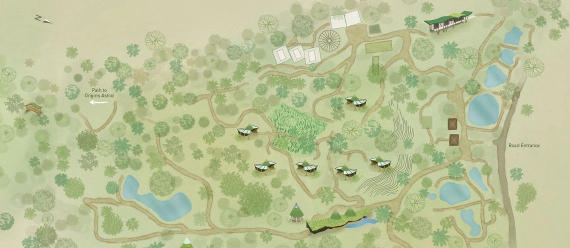 Map of the Floral Estate