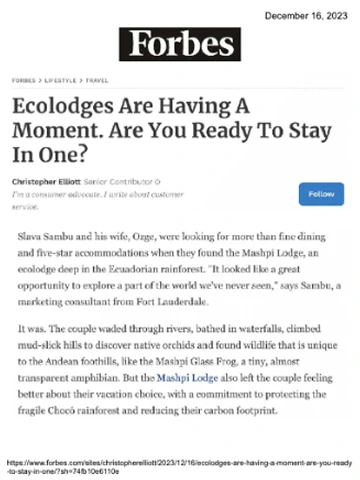 Eco-Lodges are having a moment. Are you ready to stay in one?